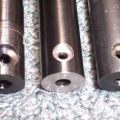 Left to Right Super10 breech new, after cutting new port, old Skan 
