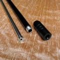 RAP4 Paintball Gun barrel with .177 BSA barrel insert and muzzle break retainer