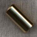 Brass Stealth hammer slide with grooved base