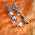 Aluminium STEYR air stripper components end view