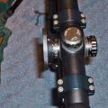 Aluminium scope wheel fitted and painted