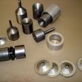 Some press parts I made for producing beer can washers for moderators