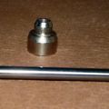 Special valve stem with original top hat