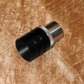 Aluminium frame adapter (stub type) with two piece black Delrin TPR