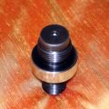 Valve body with jewelled re-finish, showing groove for O ring